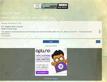 Tablet Screenshot of oracleappsdeveloper.com